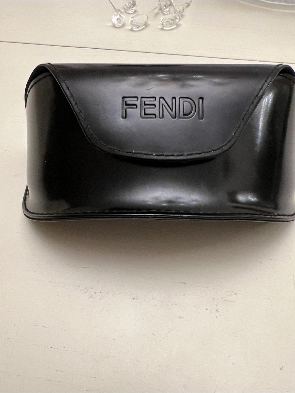 Fendi Black Eye Glass and or  / Accessory Case